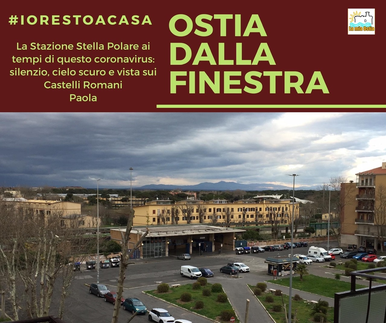 Ostia dalla finestra: mese di marzo